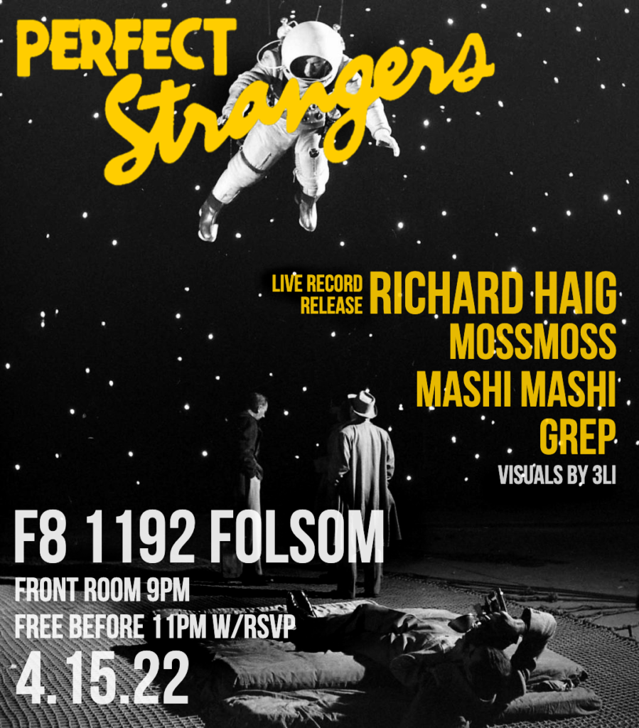 Perfect Strangers flyer for April 15